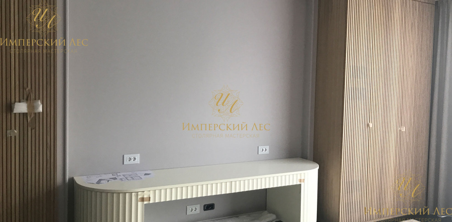 Шкаф из массива по эскизу дизайнера - фото 4