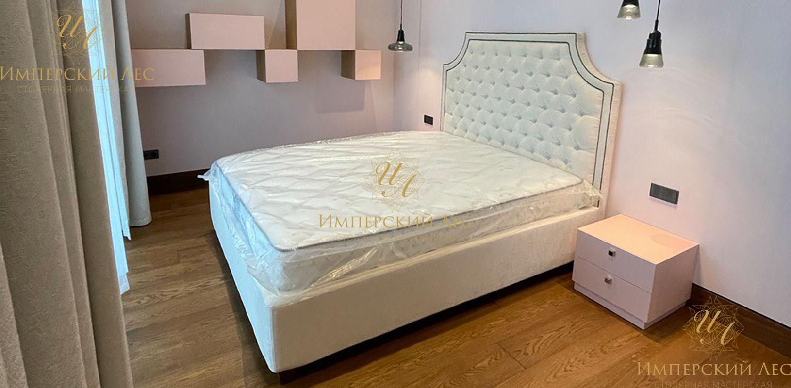 Дизайнерская кровать IW-Jess 1,5
