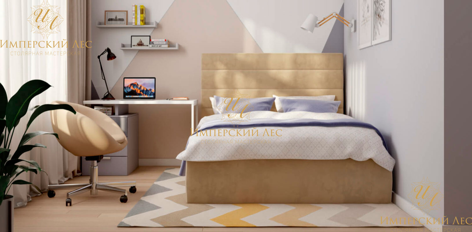 Дизайнерская кровать IW Uno для детской комнаты