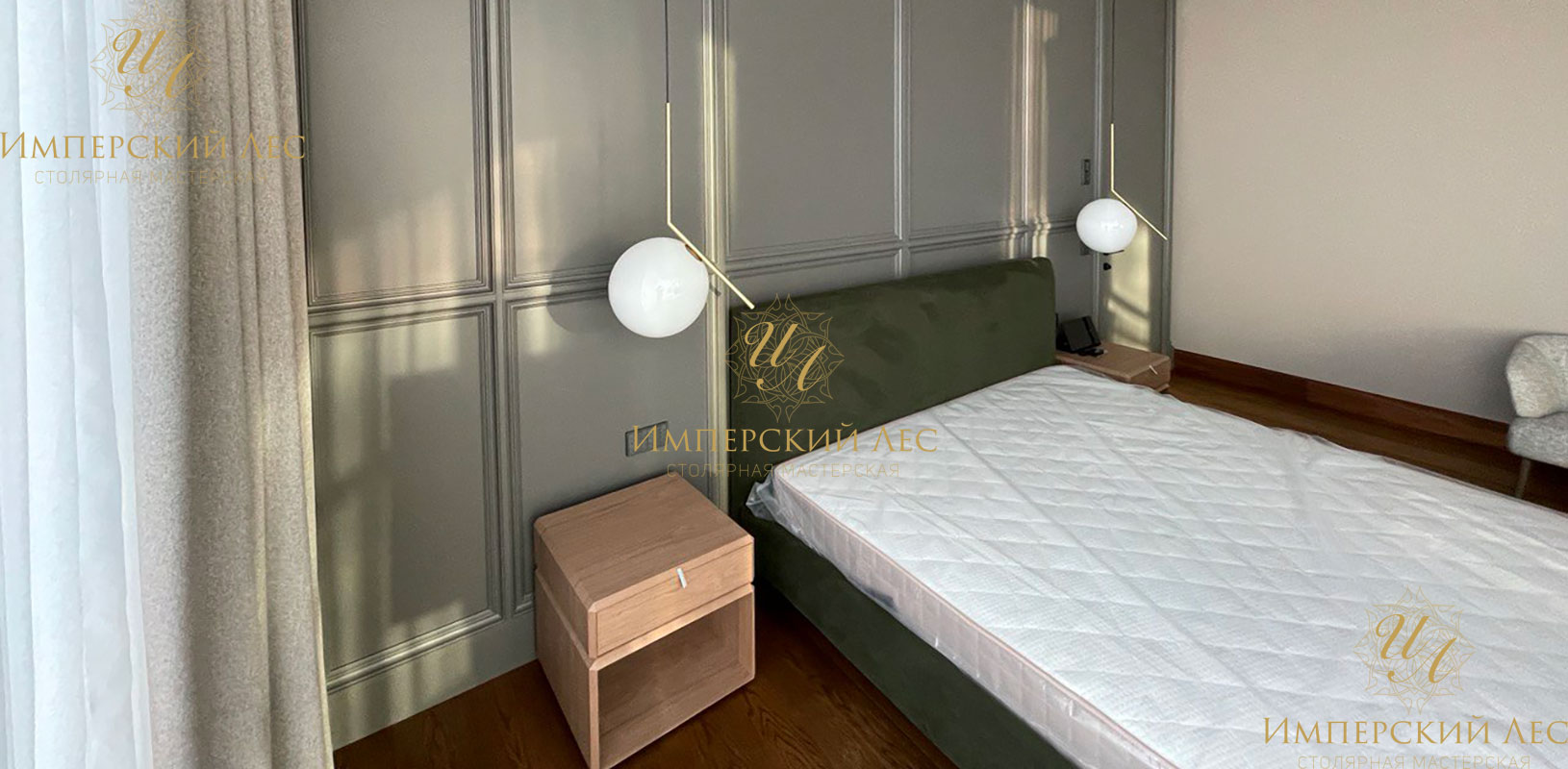 Дизайнерская кровать IW-Flora 2