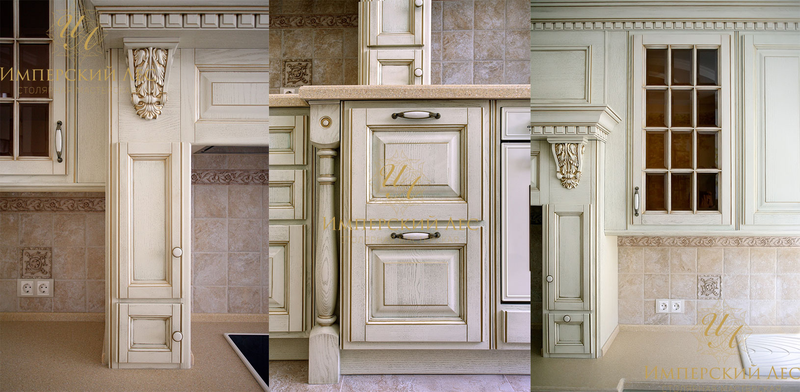 Кухня из массива дуба в классическом стиле Кухня из массива дуба в классическом стиле