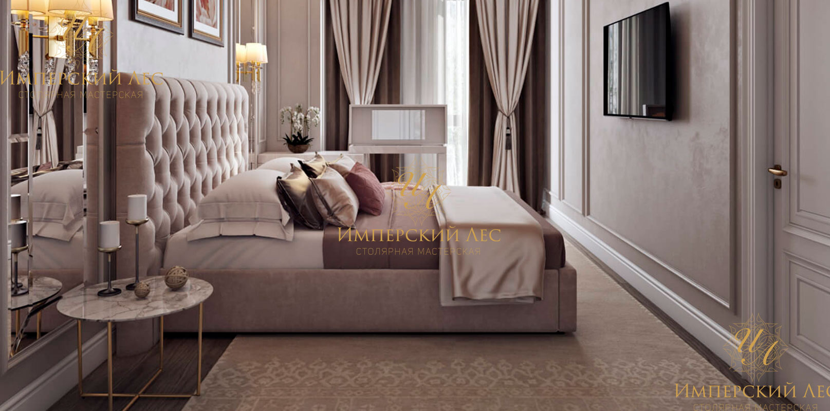Дизайнерская кровать IW-Fiona 3105