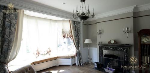 Интерьер с мебелью в КП "Гайдпарк"