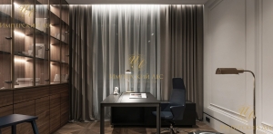 Дизайнерский шкаф-библиотека IW-Oxford