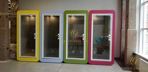 Акустическая кабина IWColor Designer для офиса с открытым пространством Акустическая кабина IWColor Designer для офиса с открытым пространством