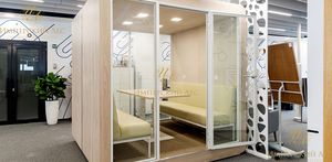 Акустическая кабина IWSIX для переговорных комнат Акустическая кабина IWSIX для переговорных комнат