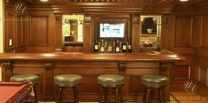 Барная стойка из дерева IW-Cinelli Барная стойка из дерева IW-Cinelli