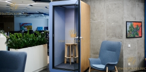 Одномесная кабина для современного офиса Одномесная кабина для современного офиса